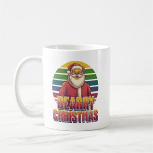 Cute Bear Pride Bearry Christmas Merry Christmas Coffee Mug