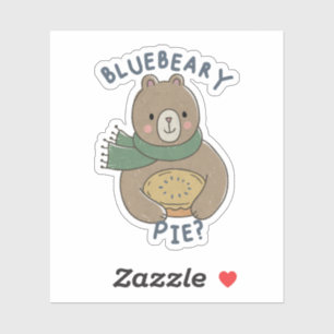 Cute Bear Pun: Bluebeary Pie?