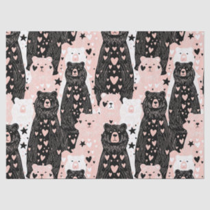 Cute Bear - Soft Pastel Woodland (5) Tissue Paper
