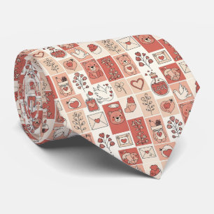 Cute Bear - Soft Pastel Woodland (6) Tie