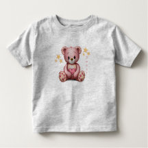 Cute Bear Toddler T-shirt