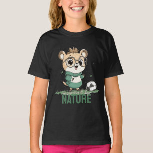 Cute Bear with Soccer Ball T-Shirt