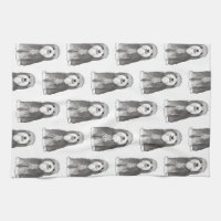 Cute Bearded Collies Pattern