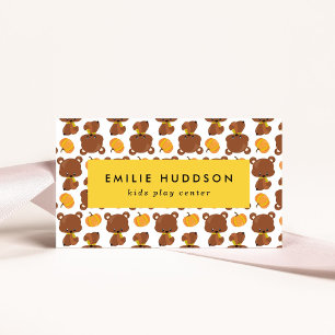 Cute Bears, Kids Play Centre, Activity Centre Business Card