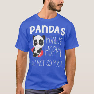 Cute Bears Make Me Happy Cute Cute Bear553 T-Shirt