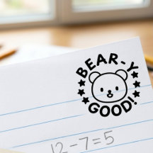 Cute Beary Good Teacher Praise Encouragement 