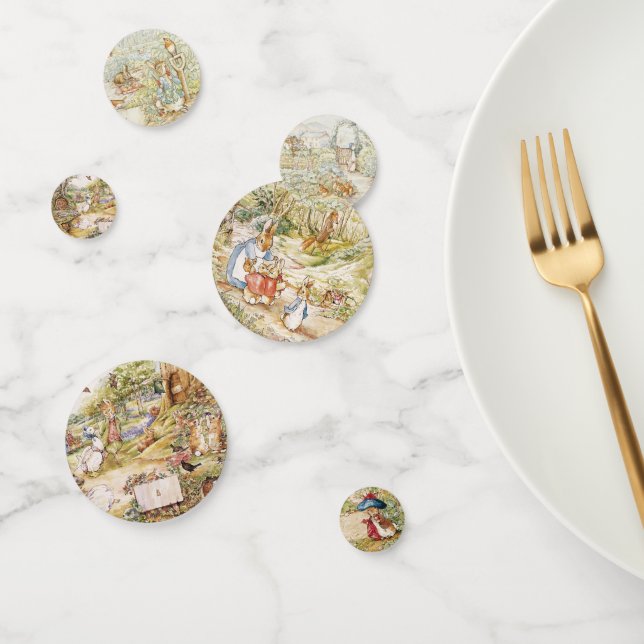 Cute Beatrix Potter Peter and Friends  Confetti (Group)
