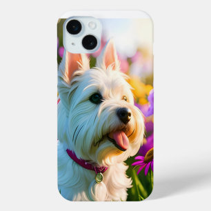 Cute Beautiful Westie Terrier Puppy Dog iPhone 15 Mini Case