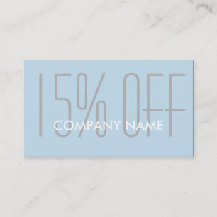 cute beauty Cosmetology SPA girly chic pastel blue Business Card
