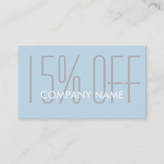 cute beauty Cosmetology SPA girly chic pastel blue Business Card (Front)