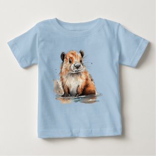 Cute Beaver Baby T-Shirt