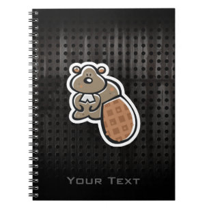 Cute Beaver; Cool Notebook