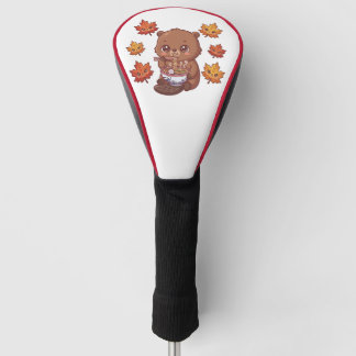 Cute Beaver Golf Head Cover