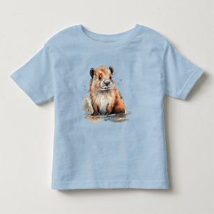 Cute Beaver   Toddler T-Shirt