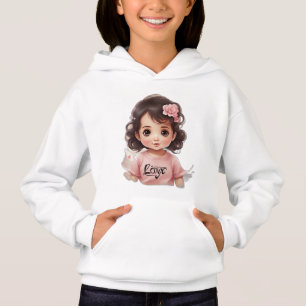 cute beby giel design te shirt