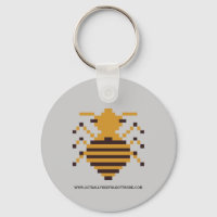 Cute Bedbug Keychain