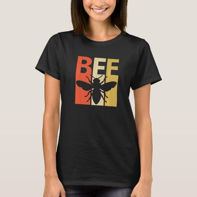 Cute Bee Animal   T-Shirt (Front)
