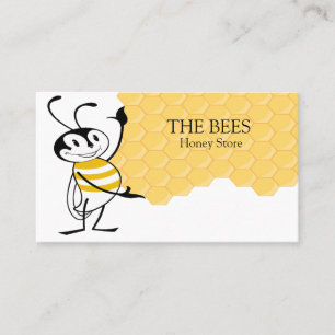 Cute Bee Business Card