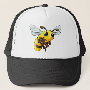 Cute Bee Character Trucker Hat