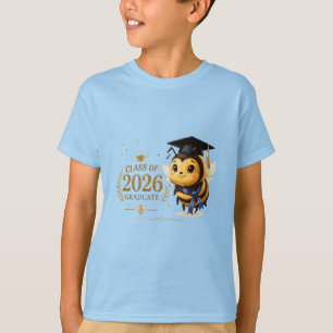 Cute Bee Class of 2026 Graduate. T-Shirt