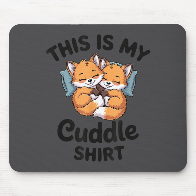 Cute Bee Couple Snuggle Cuddle  Mouse Mat (Front)