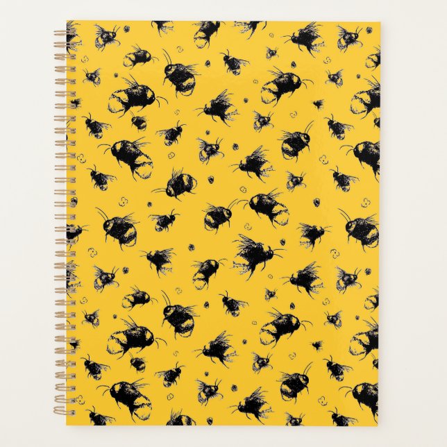 Cute Bee Doodle | Perfect Gift for Nature-Lover Planner (Front)