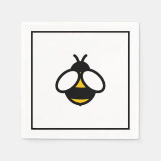 Cute Bee, honey bee, bumblebee Napkin