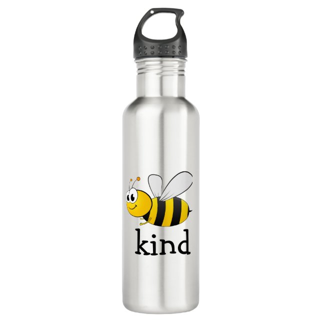 Cute Bee Kind  710 Ml Water Bottle (Front)