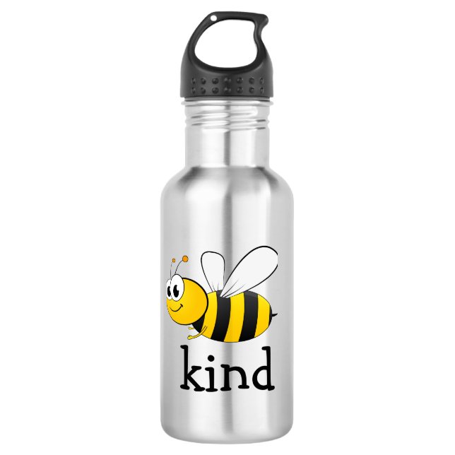 Cute Bee Kind  710 Ml Water Bottle (Front)