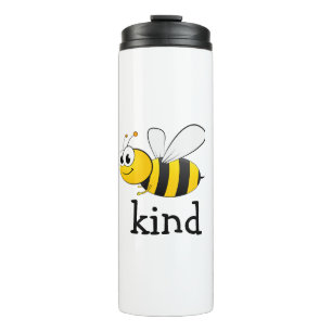 Cute Bee Kind  Thermal Tumbler