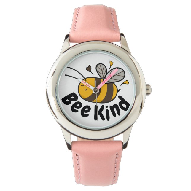 Cute Bee Kind Watch (Front)