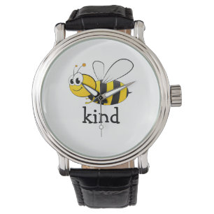 Cute Bee Kind Watch