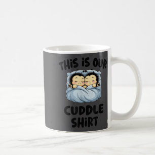 Cute Bee Lovers This Is Our Cuddle  Coffee Mug