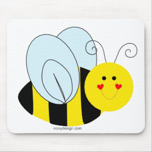 Cute Bee Mouse Mat