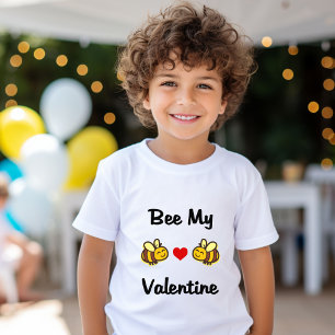 Cute Bee My Valentine Bumble Bees Light-Colour T-Shirt