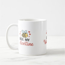 Cute Bee My Valentine 