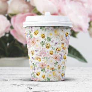 Cute Bee Paper Cups