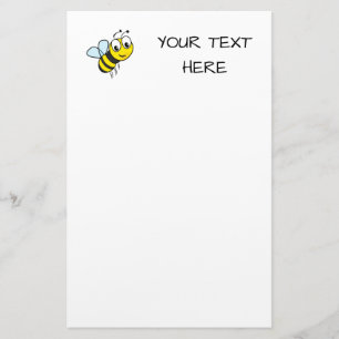 Cute Bee Stationery