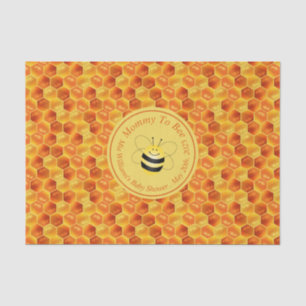 Cute Bee Themed Baby Shower Tissue Paper
