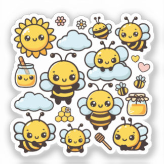 Cute bees