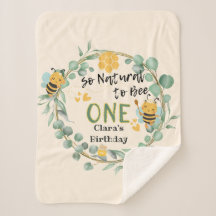Cute Bees 1st First Birthday Party Gift