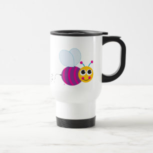 Cute Bees Travel Mug