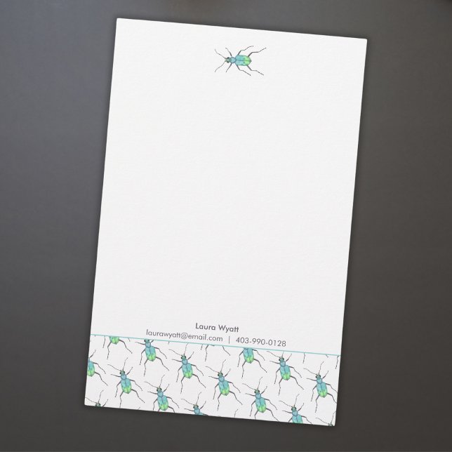 Cute Beetle Teacher Gift Stationery (Creator Uploaded)