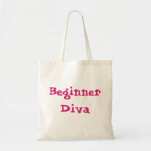 Cute Beginner Diva Tote Bag