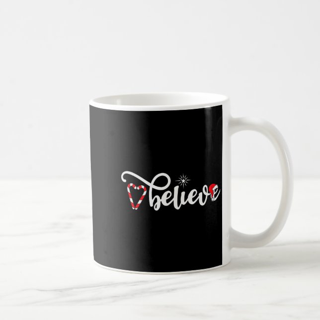 Cute Believe Christmas  Coffee Mug (Right)