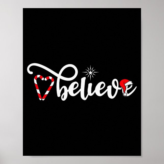 Cute Believe Christmas  Poster (Front)