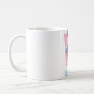 Cute Beluga Whale Everything Whale Be Ok Coffee Mug