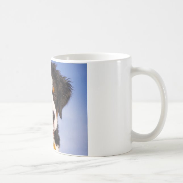 Cute Bernese mountain dog Coffee Mug (Right)