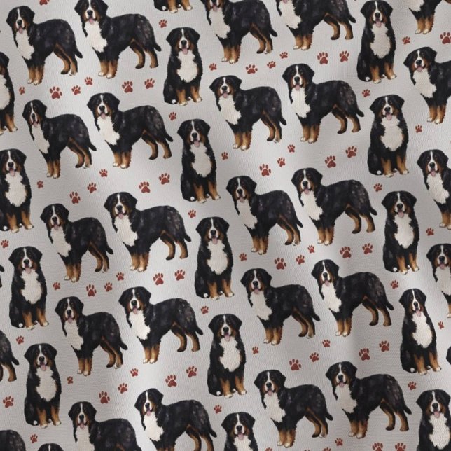 Cute Bernese Mountain Dog Fabric (Creator Uploaded)