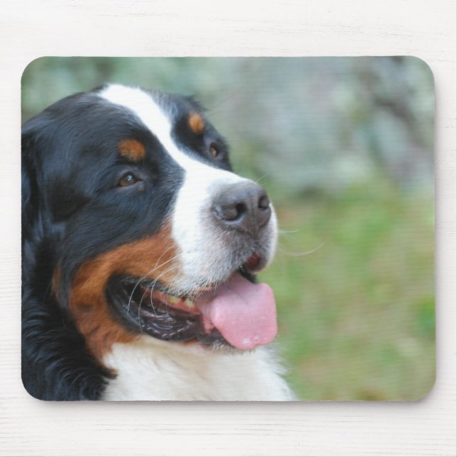 Cute Bernese Mouse Pad (Front)